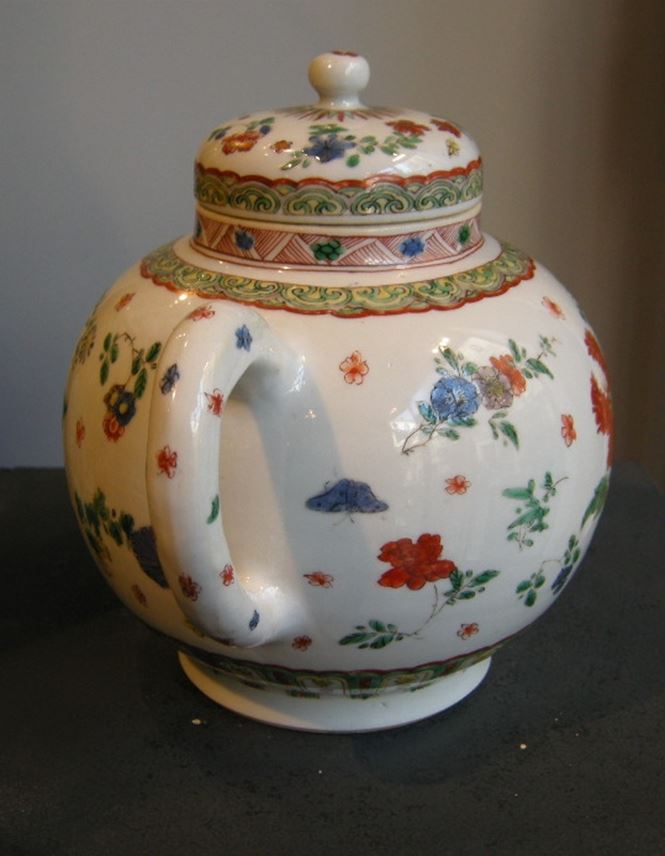 Important punchpot porcelain famille verte - Kangxi period | MasterArt